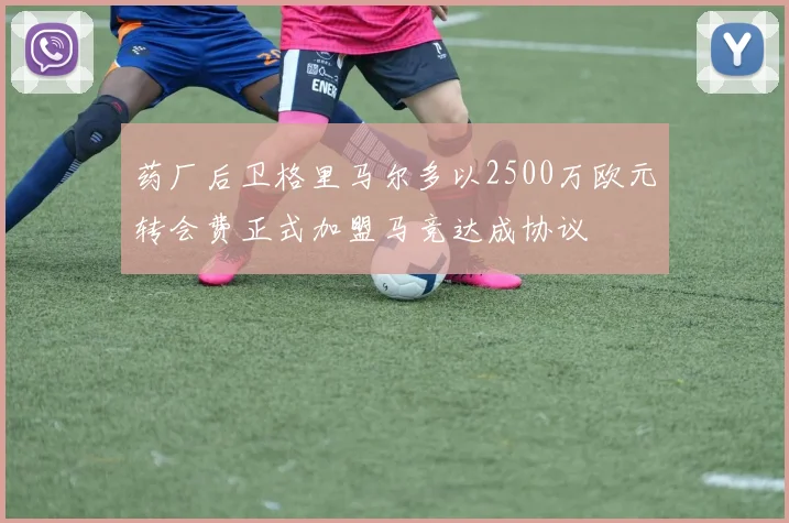 药厂后卫格里马尔多以2500万欧元转会费正式加盟马竞达成协议